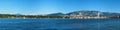 Panoramic view of Geneva area, Switzerland Royalty Free Stock Photo