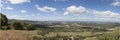 A panoramic view of the Gibraltar Strait from the pressman village of Lacipo in CÃÂ¡diz