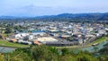 Panoramic view of Gisborne, New Zealand