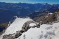 Panoramic view of the Glarnisch glacier, Swiss Alps, Switzerland Royalty Free Stock Photo