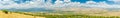 Panoramic View Of Golan Heights and the Galilee and The Sea of Galilee, also called Lake Tiberias Royalty Free Stock Photo
