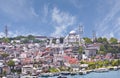 Panoramic view of Golden Horn from Galata tower, Istanbul