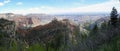 Panoramic view of the Grand Canyon, North Rim, Arizona, United States Royalty Free Stock Photo