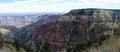 Panoramic view of the Grand Canyon, North Rim, Arizona, United States Royalty Free Stock Photo