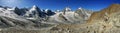 Panoramic view from the Grand Mountet Royalty Free Stock Photo