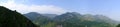 Panoramic view of the Great Wall of China Royalty Free Stock Photo