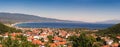 Panoramic view of Greece resort Stavros