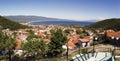 Panoramic view of Greece resort Stavros