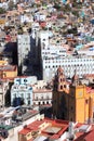Panoramic view of Guanajuato Royalty Free Stock Photo