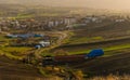 Panoramic view of Gudul, one of Turkey`s  cittaslow cities. Ankara, Turkey Royalty Free Stock Photo