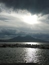 Gulf of Naples and Sorrento Coast Royalty Free Stock Photo