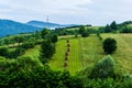 Panoramic view in Gura Humorului