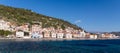 Panoramic view of Gytheio town, Laconia, Peloponnese, Greece.