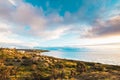 Panoramic view of Hallett Cove suburb