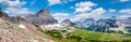 Panoramic view of the Hanging Gardens, Montana Royalty Free Stock Photo