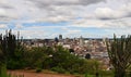 Panoramic view of Harare city centre, Zimbabwe Royalty Free Stock Photo