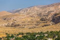 Panoramic view of Hasankeyf mountains