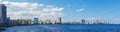Panoramic View of the Havana Cuba Skyline Royalty Free Stock Photo
