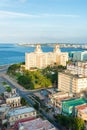 Panoramic view of Havana with a view of the Vedado neighborhood