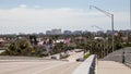 Panoramic view headed onto Marco Island, Florida Royalty Free Stock Photo