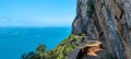 Panoramic view from the heights of Cap Carbon in BÃÂ©jaÃÂ¯a Royalty Free Stock Photo