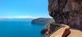 Panoramic view from the heights of Cap Carbon in BÃÂ©jaÃÂ¯a Royalty Free Stock Photo