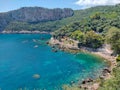Panoramic view from the heights of Cap Carbon in BÃÂ©jaÃÂ¯a Royalty Free Stock Photo