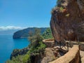 Panoramic view from the heights of Cap Carbon in BÃÂ©jaÃÂ¯a Royalty Free Stock Photo