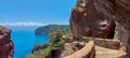 Panoramic view from the heights of Cap Carbon in BÃÂ©jaÃÂ¯a Royalty Free Stock Photo