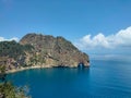 Panoramic view from the heights of Cap Carbon in BÃÂ©jaÃÂ¯a Royalty Free Stock Photo