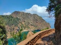 Panoramic view from the heights of Cap Carbon in BÃÂ©jaÃÂ¯a Royalty Free Stock Photo