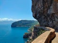 Panoramic view from the heights of Cap Carbon in BÃÂ©jaÃÂ¯a Royalty Free Stock Photo