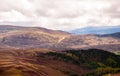 Panoramic view of the highlands Royalty Free Stock Photo