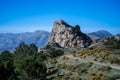 Panoramic view on hiking trail to Maroma peak Royalty Free Stock Photo