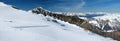 Panoramic view of Hintertux glacier.