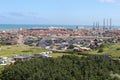 Panoramic view of Hirtshals, Denmark.