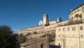 Assisi: small town in the region of Umbria, Italy - World Heritage UNESCO Royalty Free Stock Photo