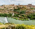 Panoramic view of the historic city of Toledo Royalty Free Stock Photo
