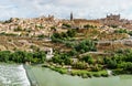 Panoramic view of the historic city of Toledo Royalty Free Stock Photo