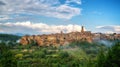 Old town of Pitigliano, Grosseto, Tuscany, Italy. Royalty Free Stock Photo