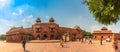 Panoramic view of Historic red sandstone palace built by Mughal emperor Akbar for Jodha bai .