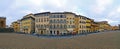 Panoramic view of historical buildings view from pitti palace florence Royalty Free Stock Photo