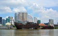 Panoramic View of Ho Chi Minh City from Saigon River