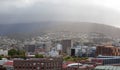 Hobart Town Panorama Royalty Free Stock Photo