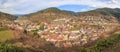 Hornberg panoramic view Royalty Free Stock Photo