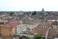 Panoramic view of the houses and buildings of the city of Udine in Italy Royalty Free Stock Photo