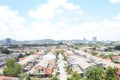 Panoramic view of houses at Malaysia