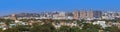 Panoramic view of Hyderabad city in India