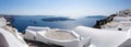 Panoramic view of Imerovigli, Santorini, Greece