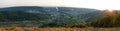 Panoramic View of the industrial town of La Robla Royalty Free Stock Photo